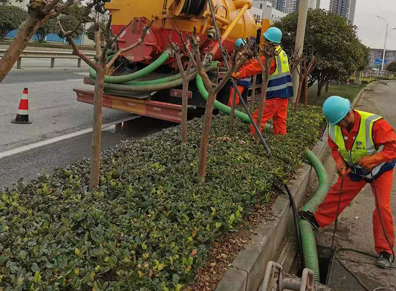 抚远市政管道清淤